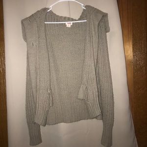 Brown/Gray Knitted Sweater